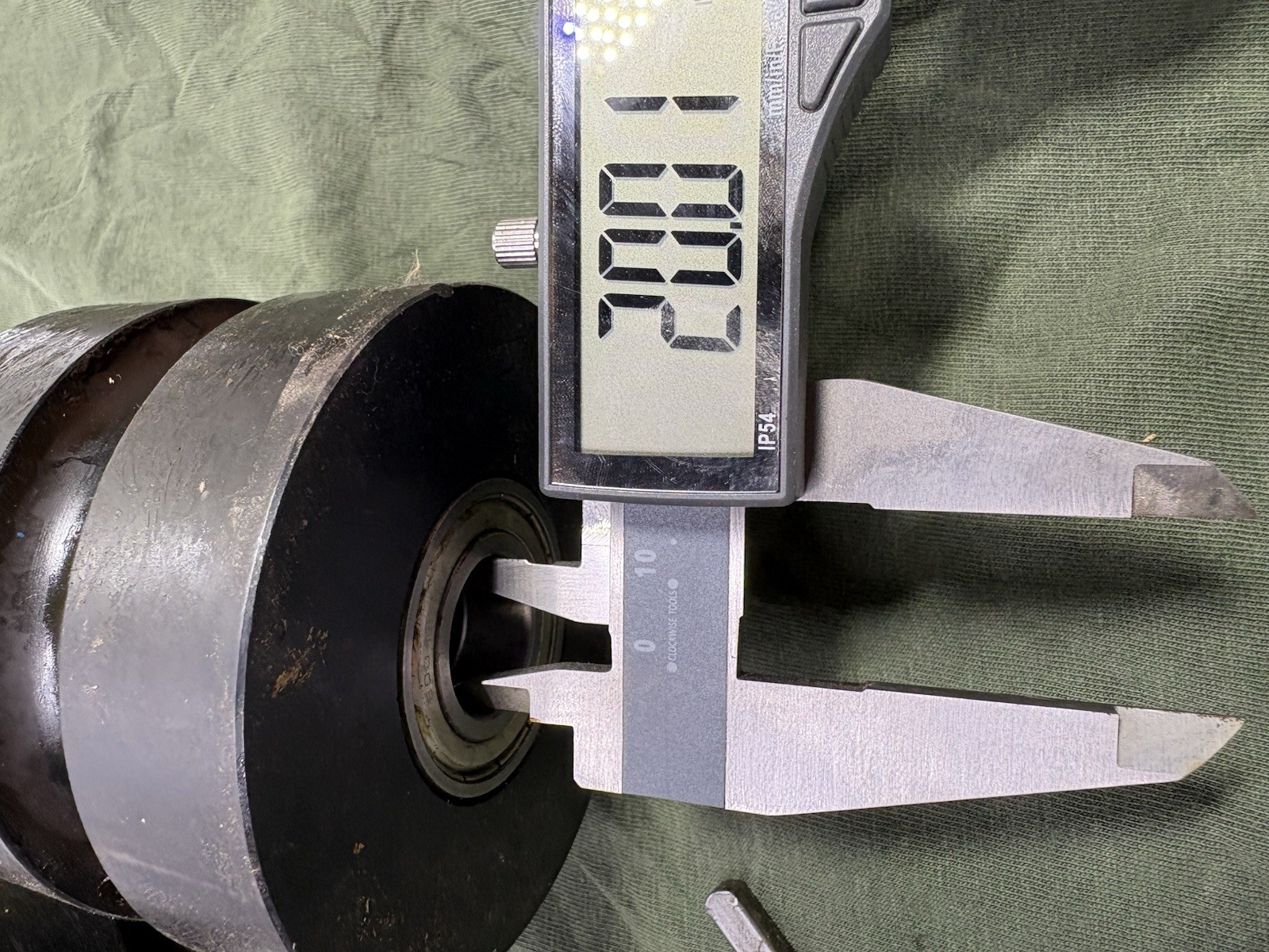 3 Tube Bender Roller Dies 3/8” ID Pipe 0.675” OD For 20mm Center Shaft
