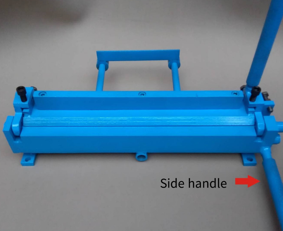 Iron Plate Bender Manual Sheet Metal Iron Aluminum Copper Plate Bending Machine