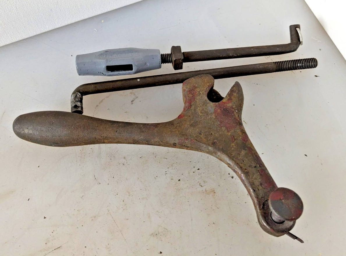 9″ inch South Bend Belt Tensioning Lever and Turnbuckle for Horizontal Drive
