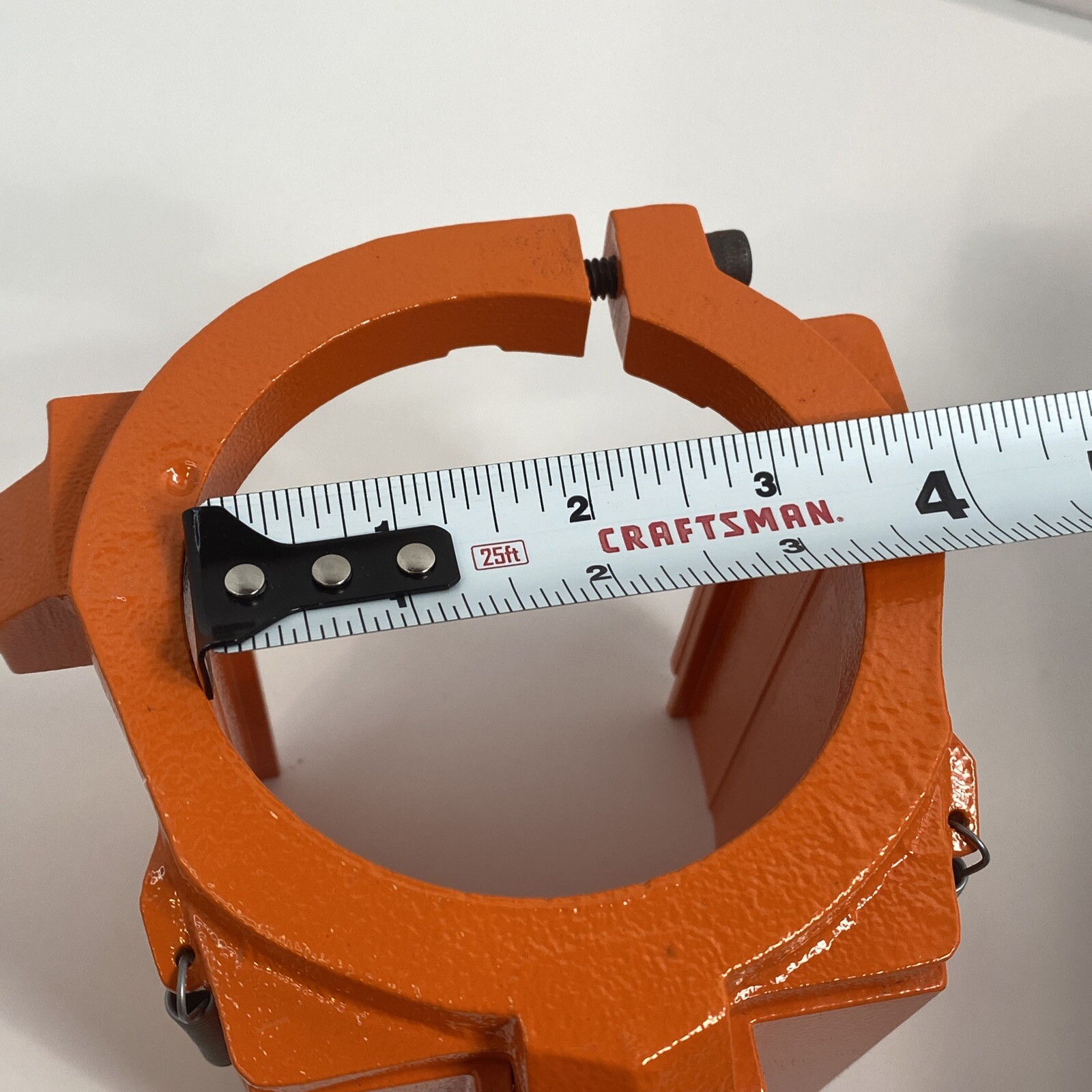 Drill Press Guard Orange Adjustable Unbranded Please See Pictures