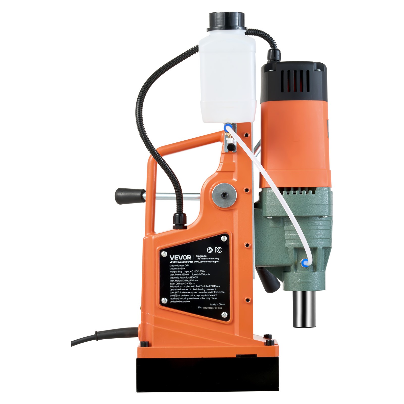 VEVOR Magnetic Drill Portable Mag Drill Press 1550W 2922 lbf 2″ Coring Diameter