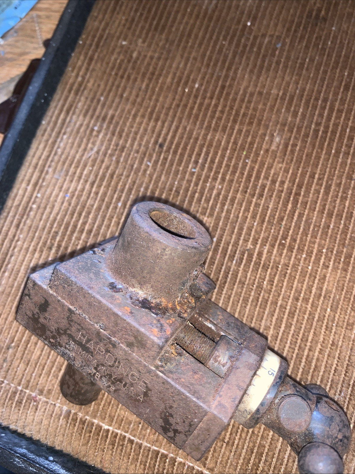 Vintage Hardinge Machine Lathe Tool Vice Froze But Repairable