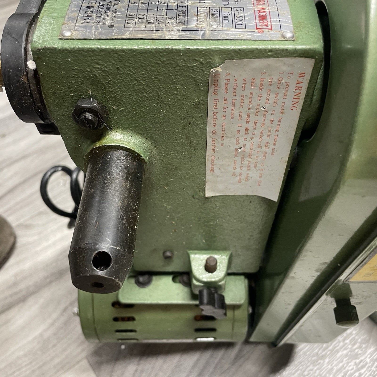 Central Machinery Drill Press, Model S-5901, 1/3HP, 1420RPM, 110 Volt As Shown