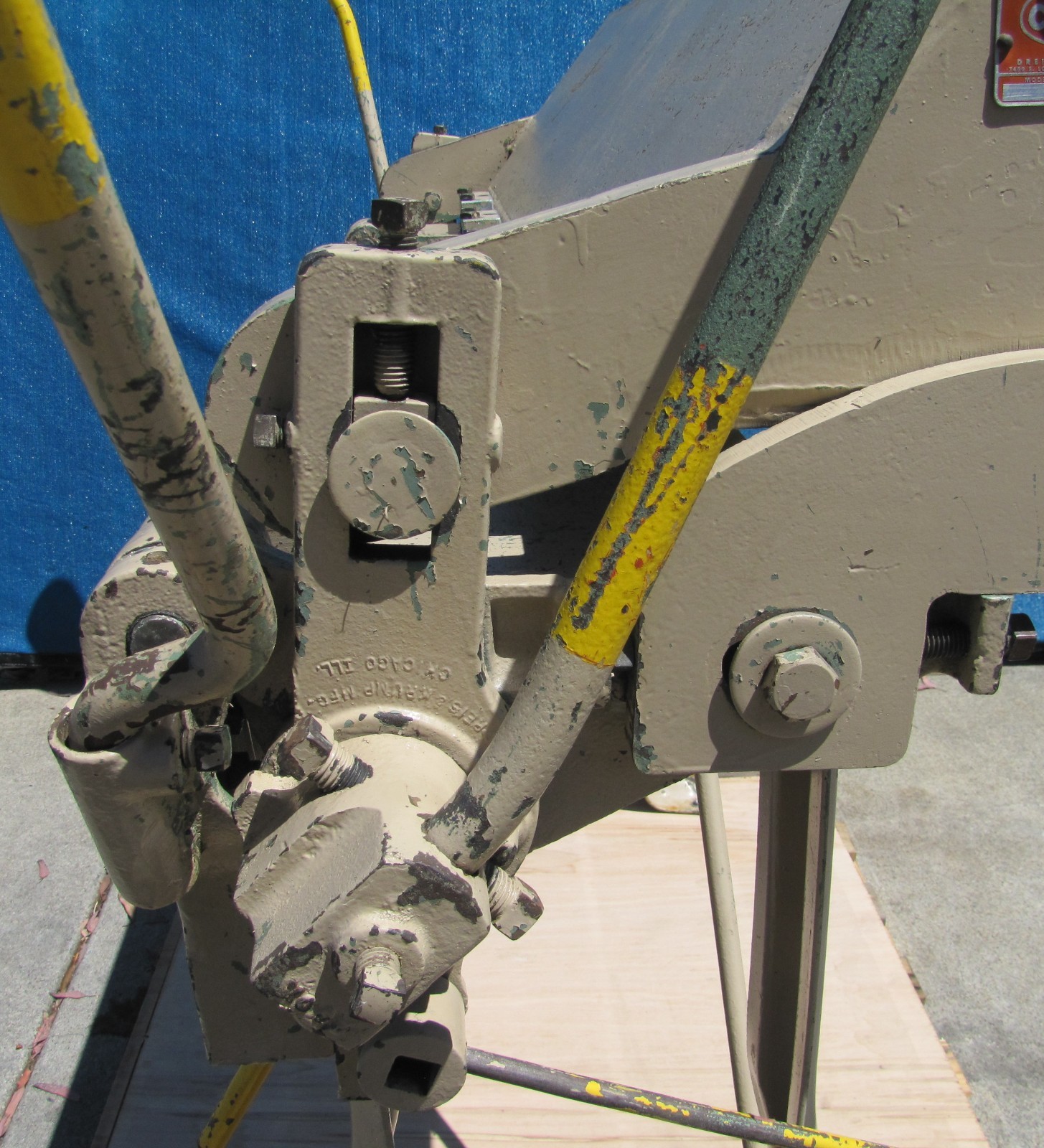 Chicago W31 48″ Box & Pan Finger Brake Sheet Metal Bender 14 Gauge Metalworking