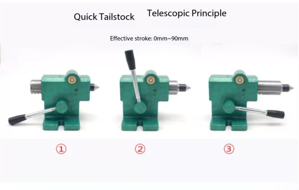Simple and Fast Retractable Beads Machine Thimble Movable Top Spindle Tail Top