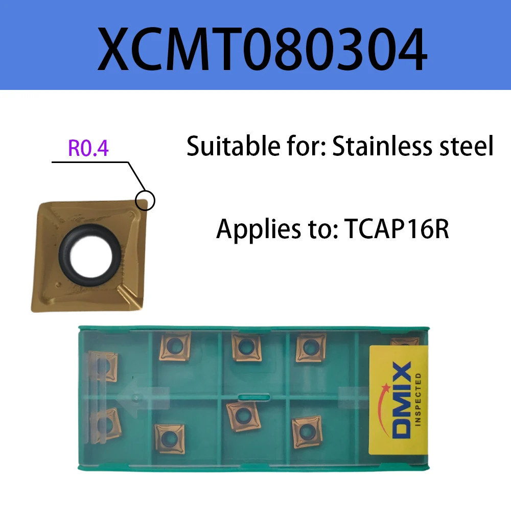 10Pcs TCAP U Drill Tool 050204 060204 070304 080304 10T304 Reliable Durable Part