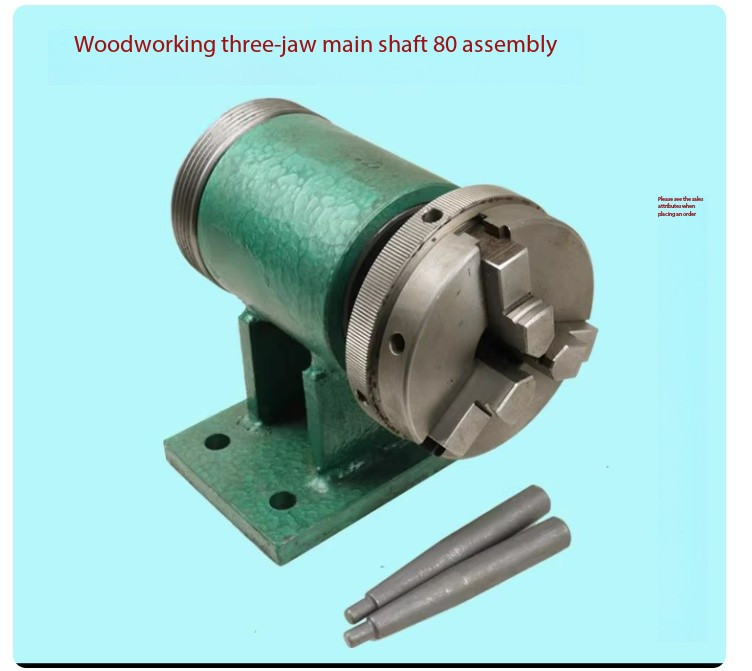 Simple Lathe for Woodworking 80 Prayer Beads with Three/four Claw Tailstock