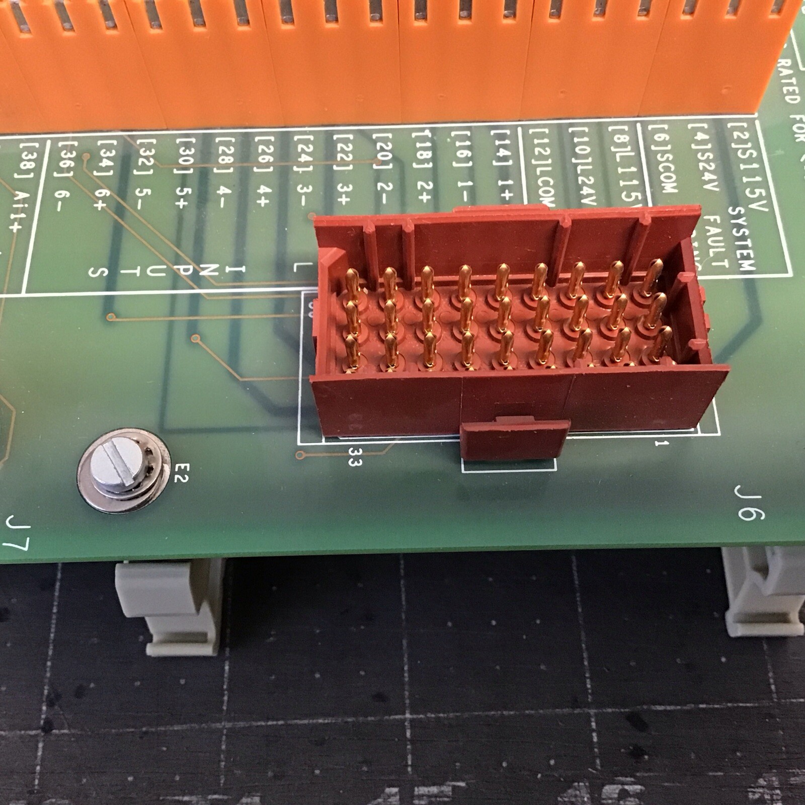 GE SP-RS Minirec 173C8535DHG01 /IS200ATBAG1BAA1 Board (LMP31U)