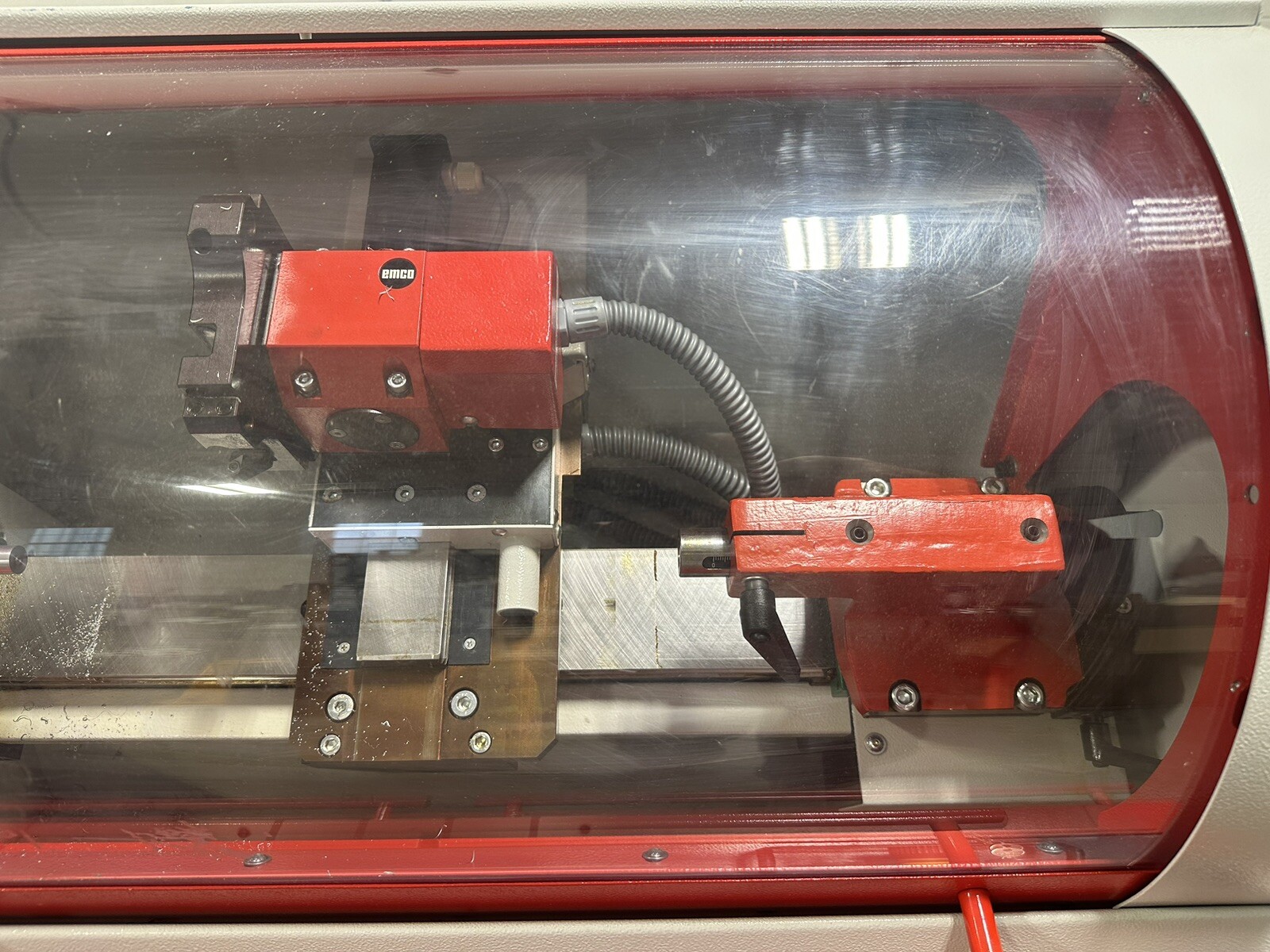 Emco Concept Turn 60 CNC Lathe w/ GE Fanuc Series 21 & Siemens Sinumerik Operate