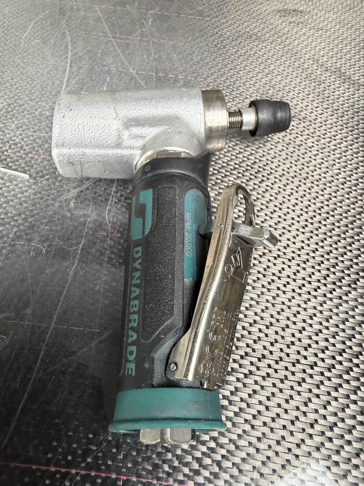 Dynabrade Dynafile II Sander 05029 20000rpm Pneumatic Air Tool *Incomplete* VGC