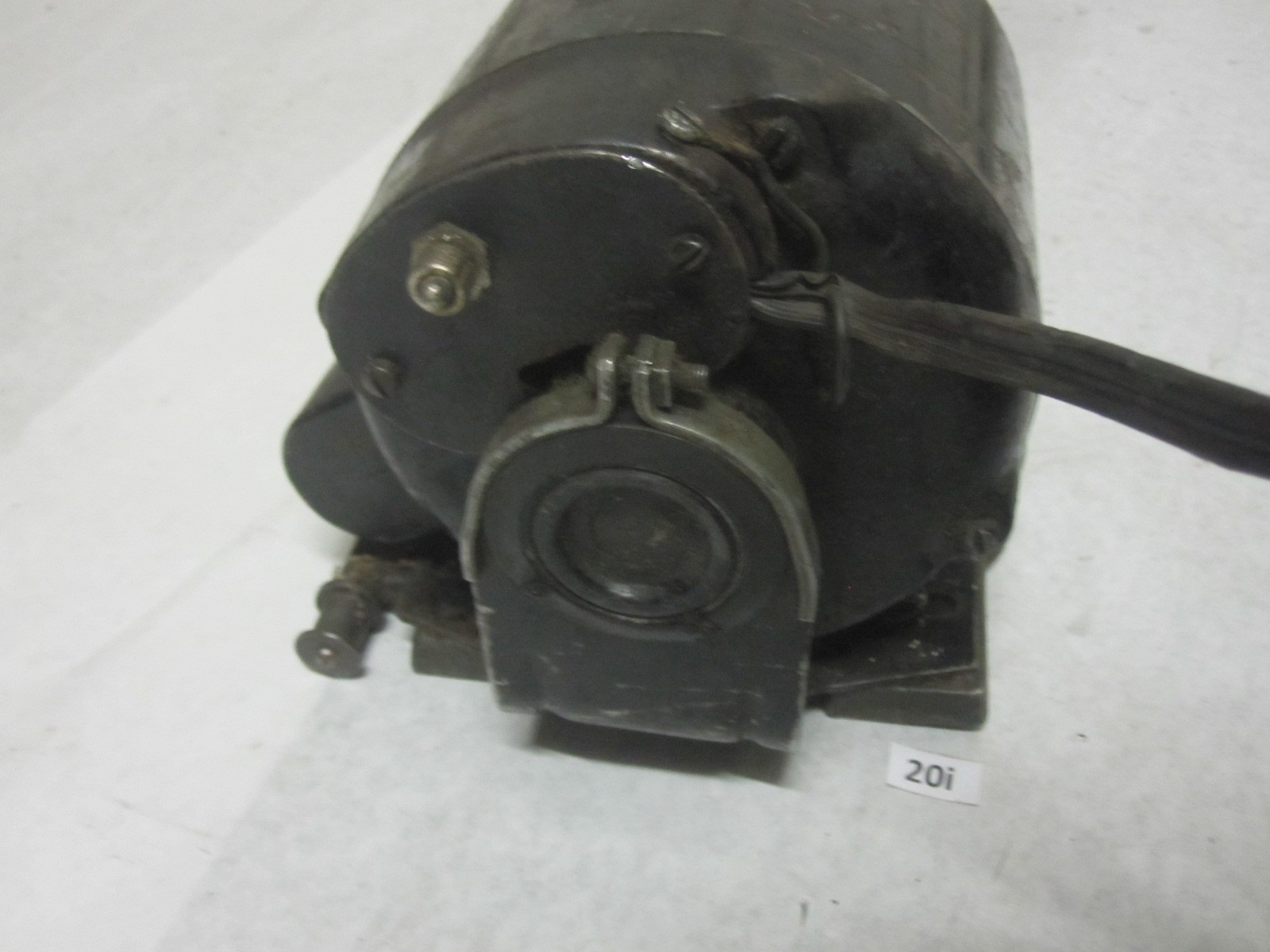 Delco Thermotron Type A Motor 1/5 HP 1740 RPM 110V A6294 Drill Press Lathe