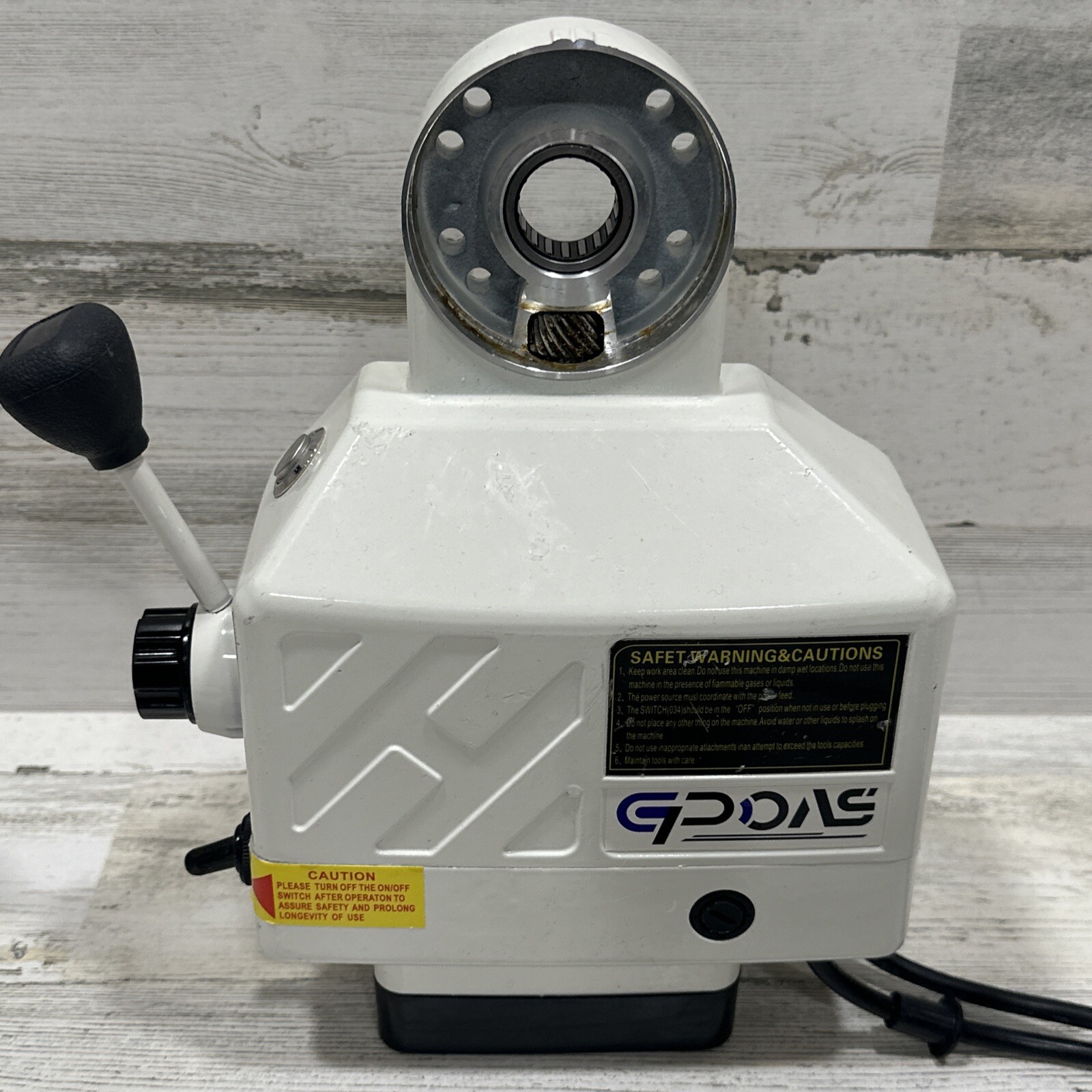 GPOAS – Power Feed X-Axis for Milling Machine 450 in-lb Torque 0-200RPM Table