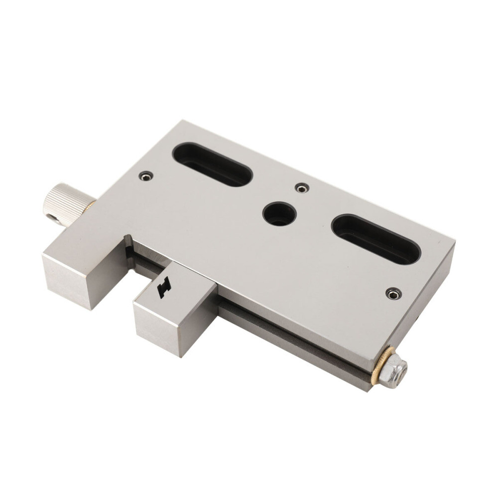 High Precision CNC Wire EDM Vise Jaw 100mm Opening 3Kg Clamping Stainless Steel