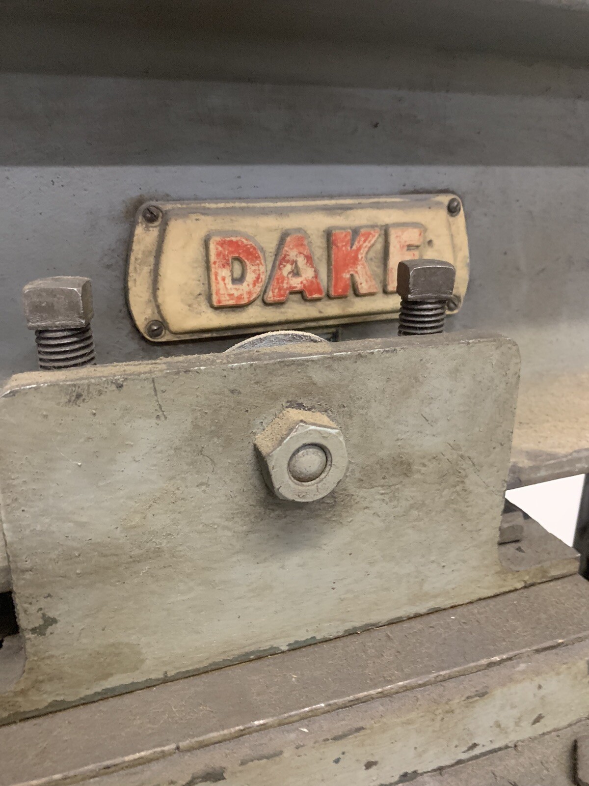 Dake 50 Ton H-Frame Press Model 5-050 Elec/ HYD 2 HP Pump Movable Head 3 PH