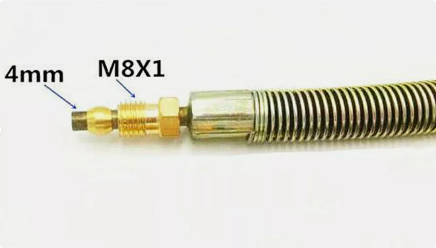 1X Milling Machine Part Lubricating Oil Pipe Oil Pump Φ4mm*L600mm For Bridgeport