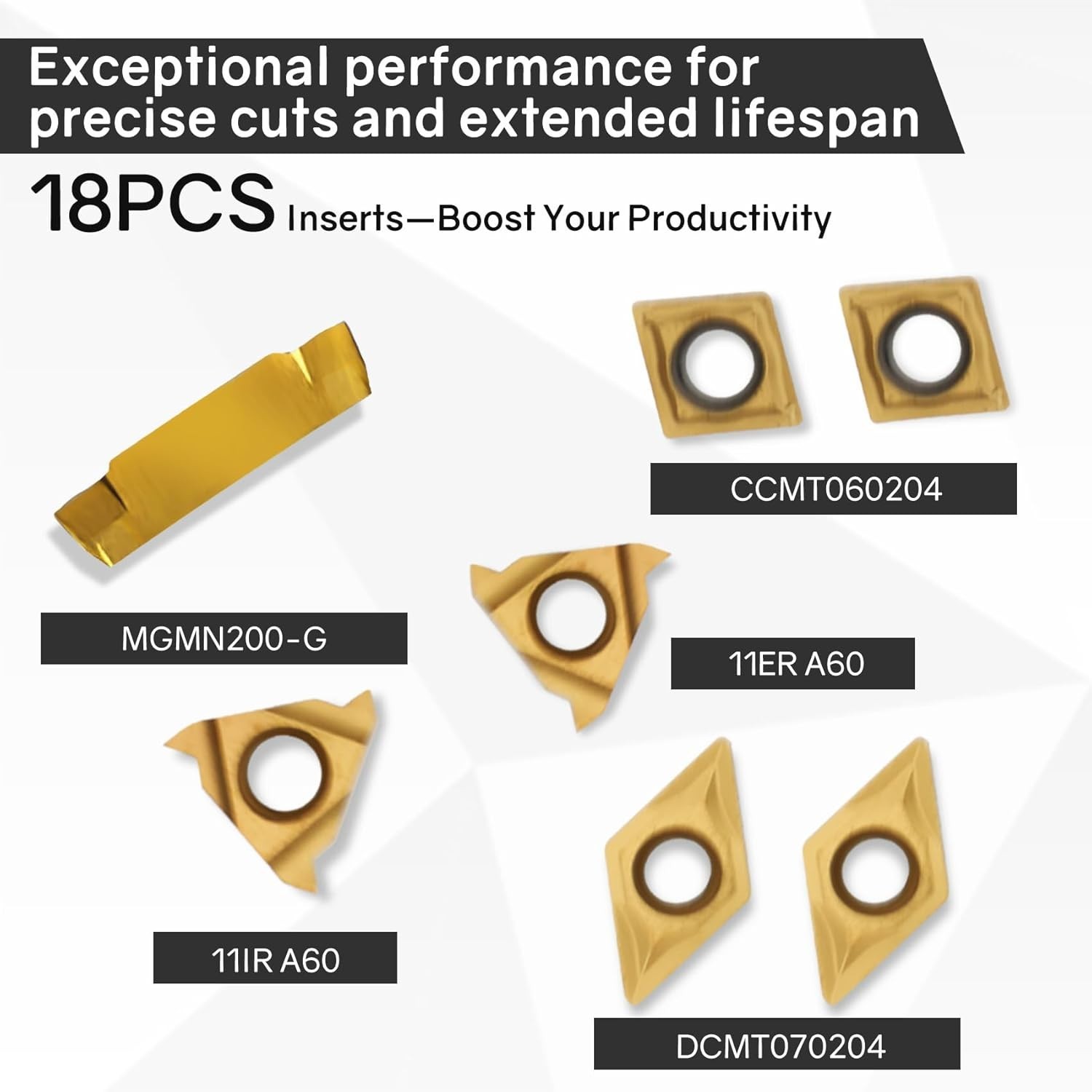 Versatile Lathe Turning Tool Set for Pros & DIYers—Smooth Cuts & User-Friendly