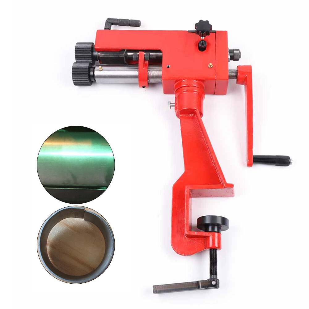 7in Sheet Metal Bead Roller Bending Bender Rolling Machine 6Die RM-08 Red Device
