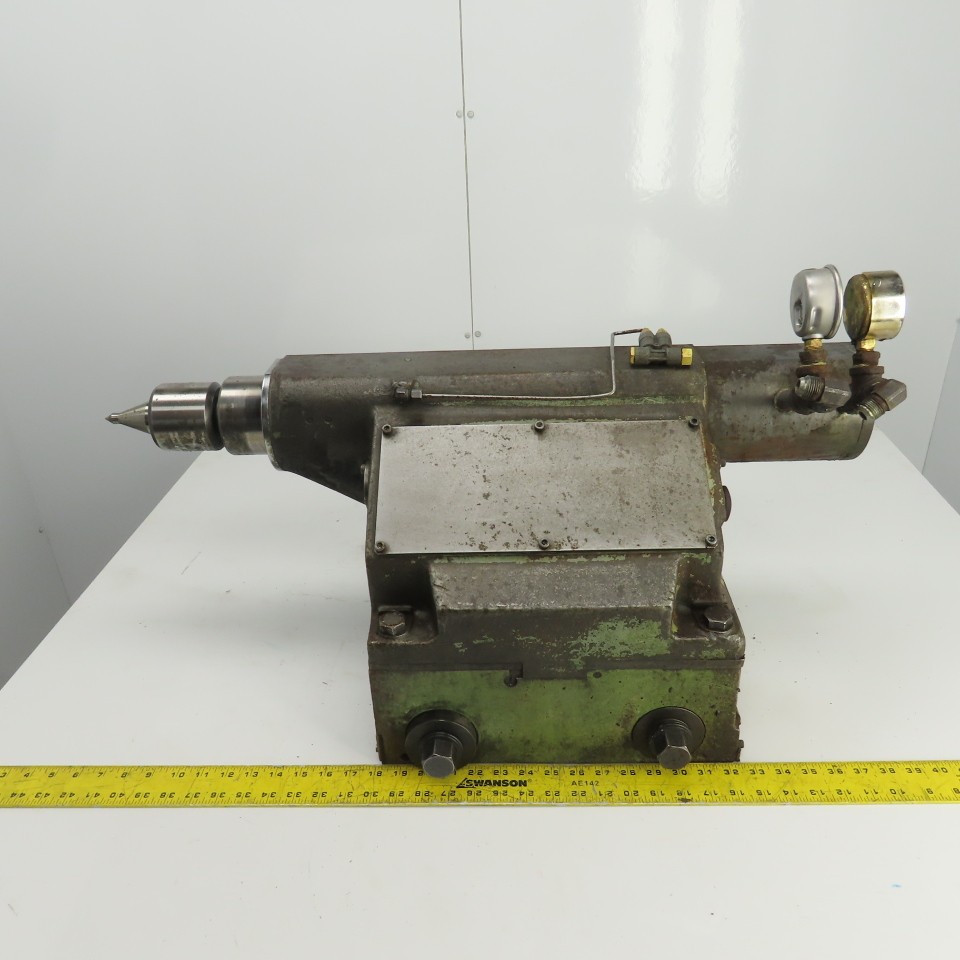 Okuma LB 15 CNC Lathe Hydraulic Tailstock W/Live Tool Base 14-1/4″ x 9-3/4″