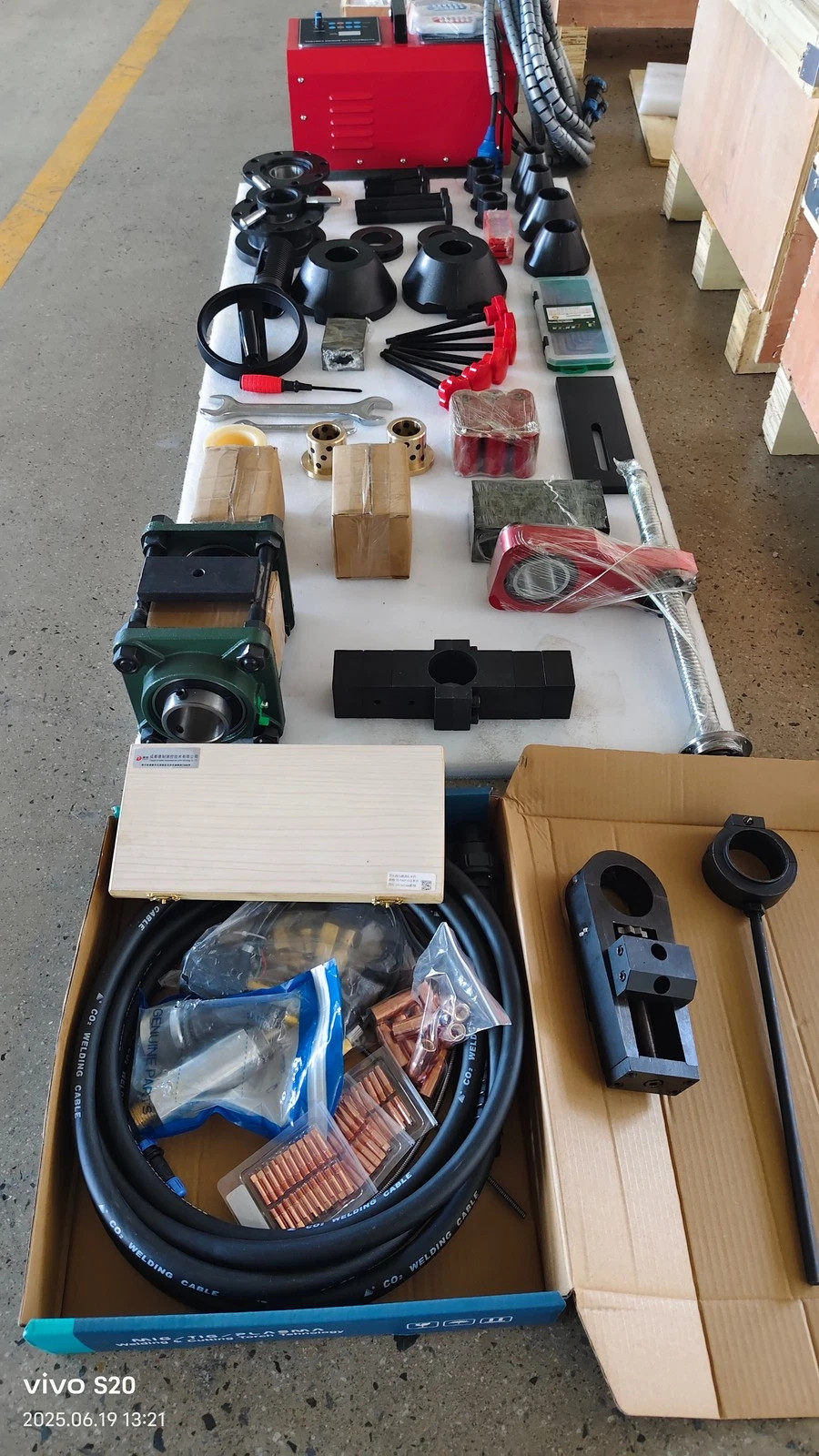 3100w Portable Line Boring&Bore Welding Machine Boring Rang 40-300mm 220V By Sea