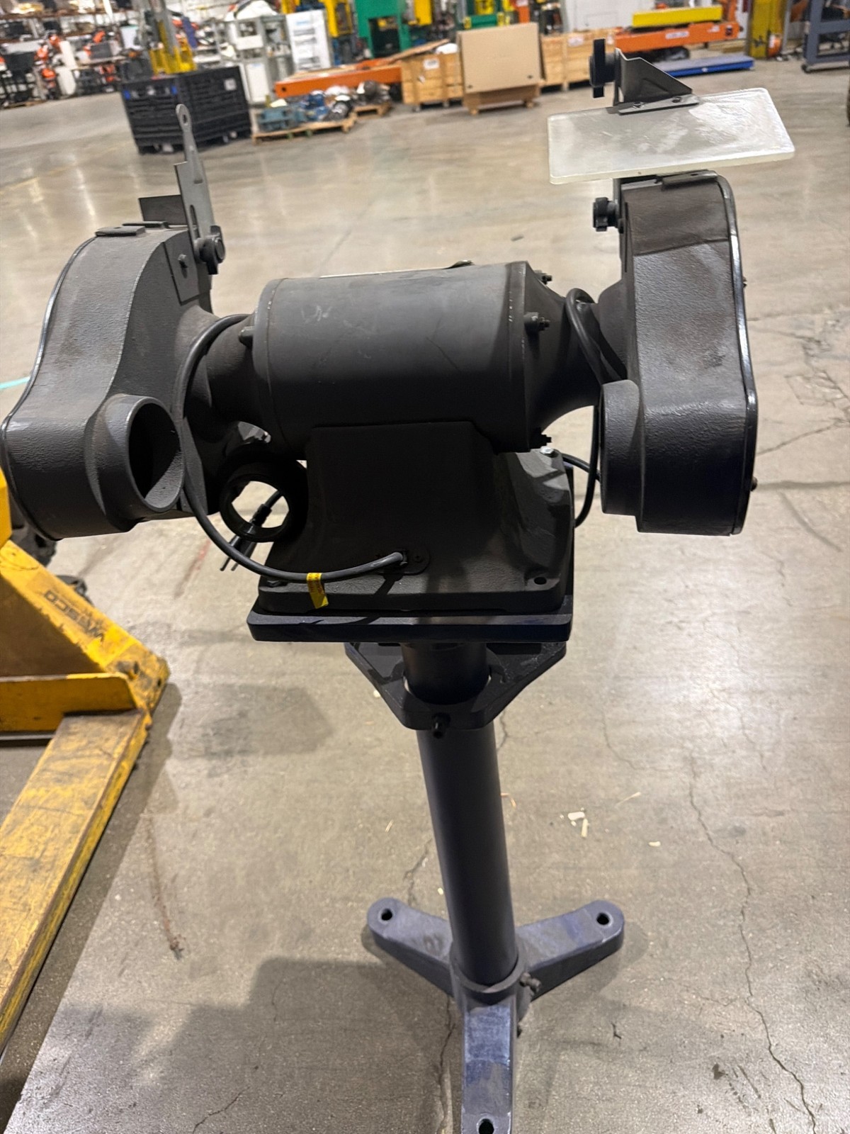Dayton 2LKR9 8 Inch Bench Grinder on Pedestal Stand – USED