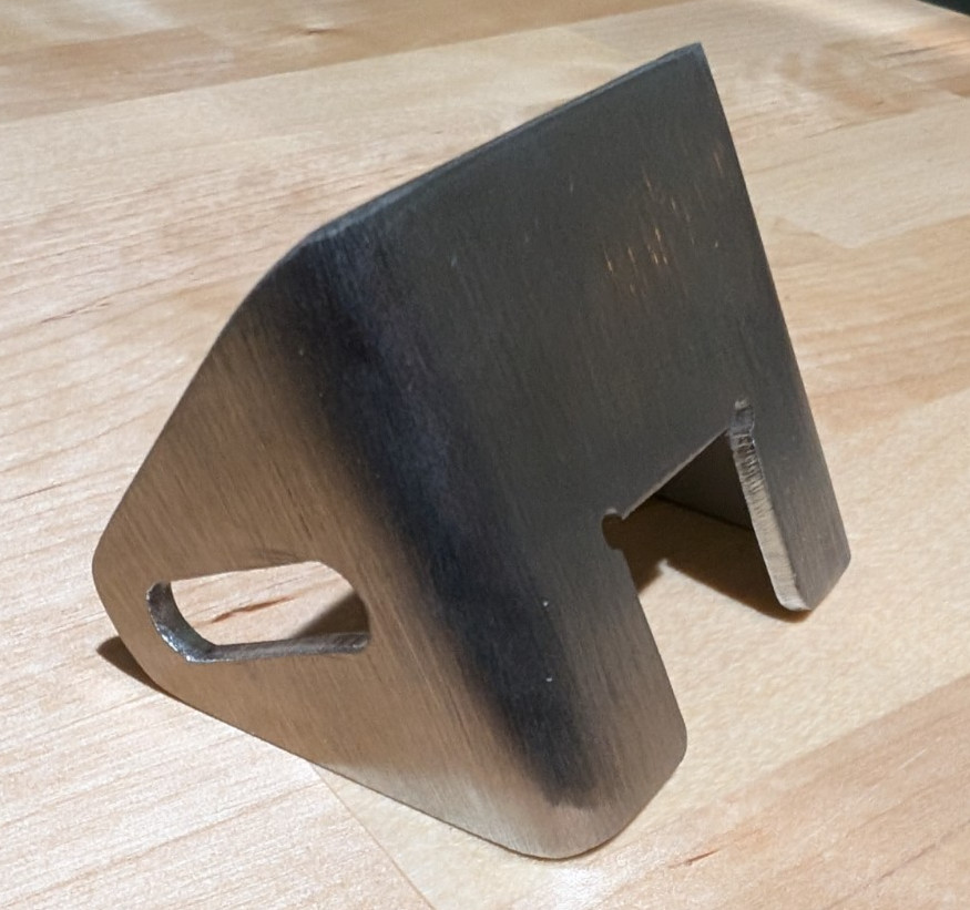 1pk Stainless U-Shaped 6in Bench Grinder Tool Rest (For Baldor and Others)