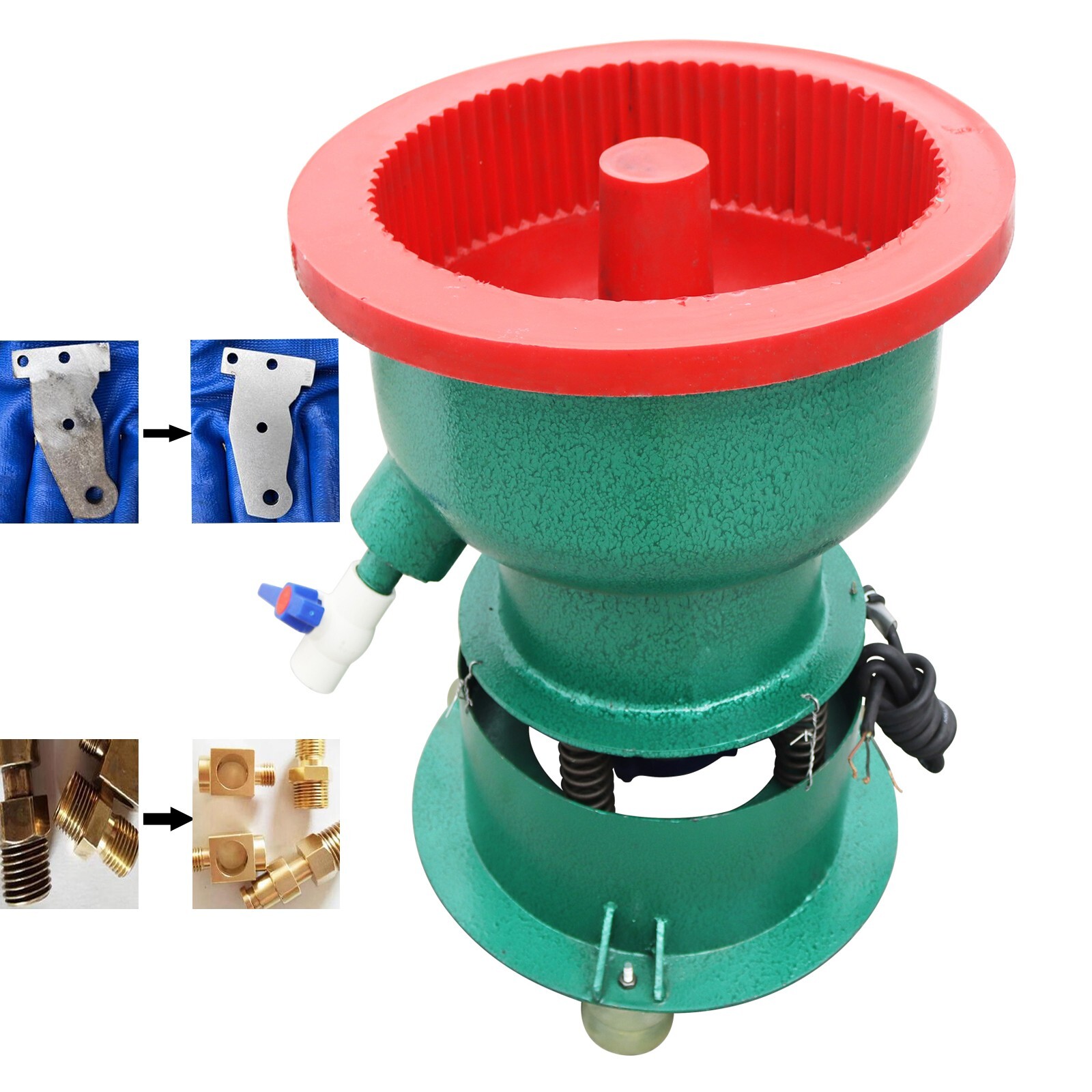 Vibration Deburring Derusteing Machine Grinding Polishing Machine 220V 1440RPM