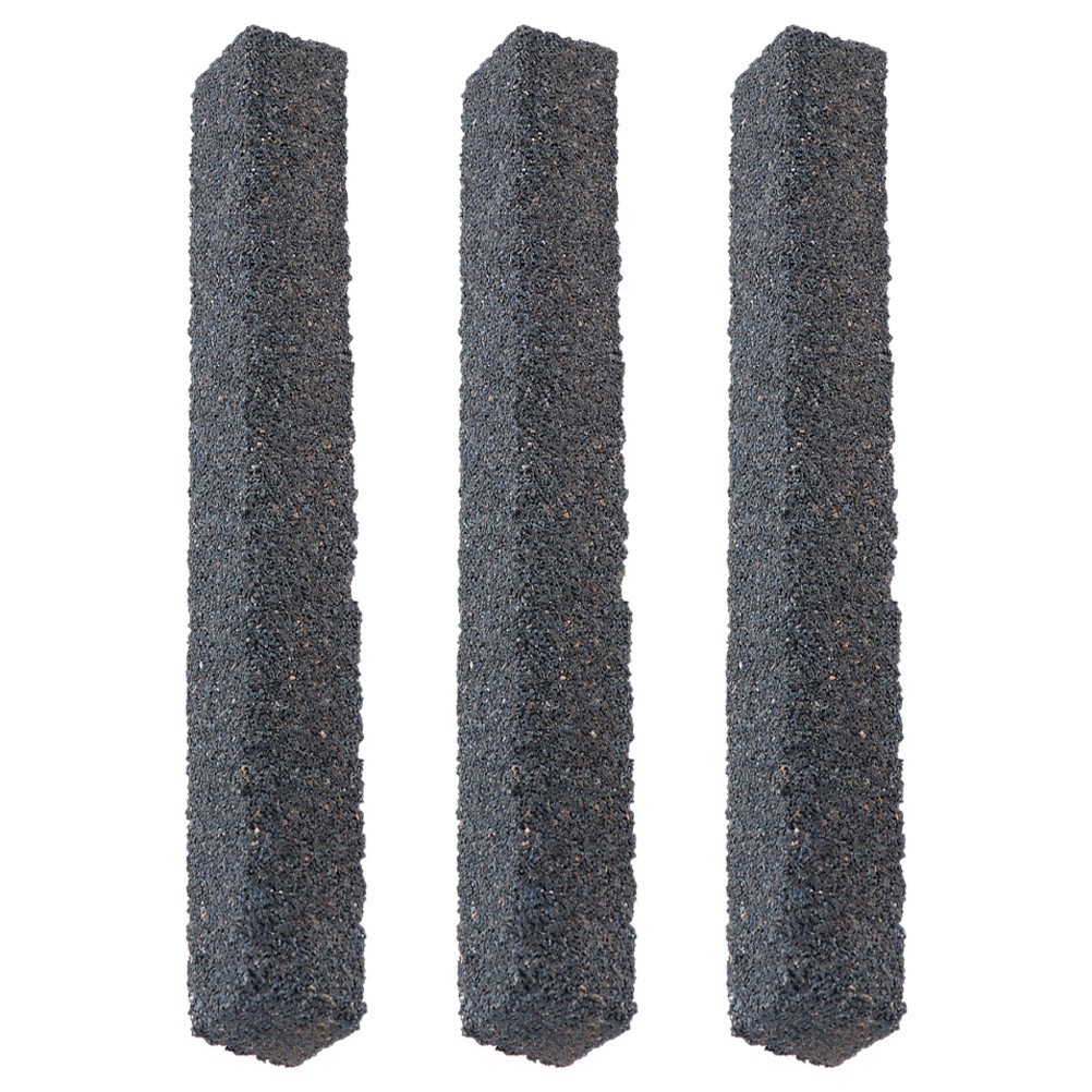 3Pcs Reusable Abrasive Grinding Dresser Sticks Black for DIY and Workshop