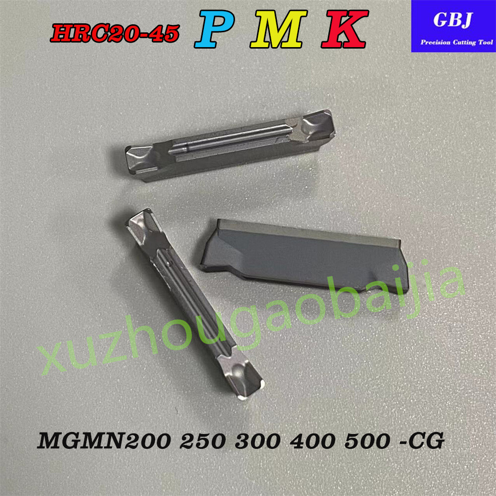 GBJ-15 MGMN 200 250 300 400 500-CG Carbide Grooving Inserts For MGEHR 2 2.5 3 4