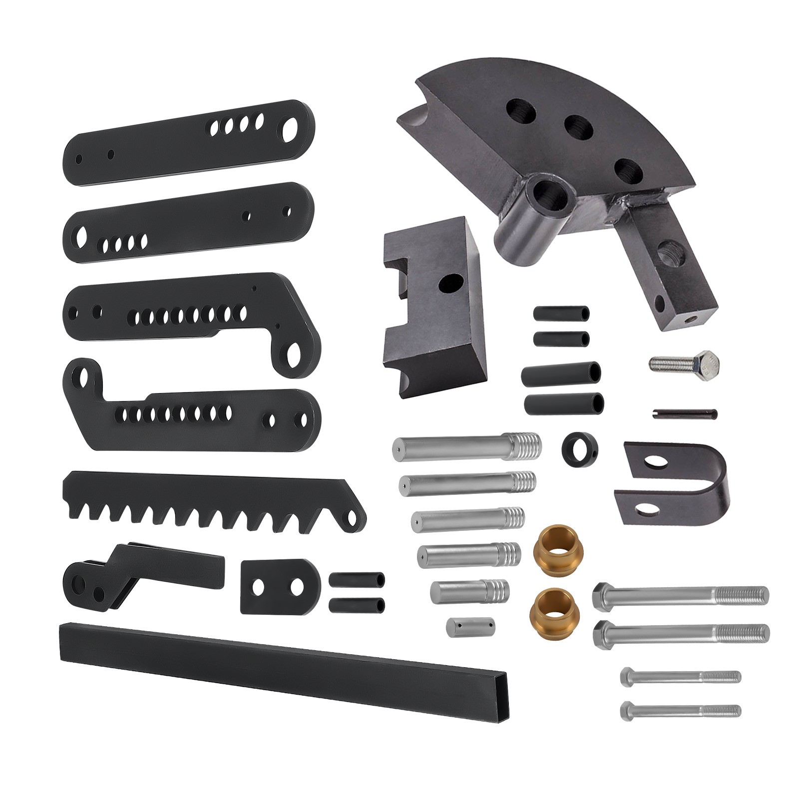 Black Steel Manual Pipe and Tube Bender + 1-5/8″ X 5″ 120 Degree Tubing Dies