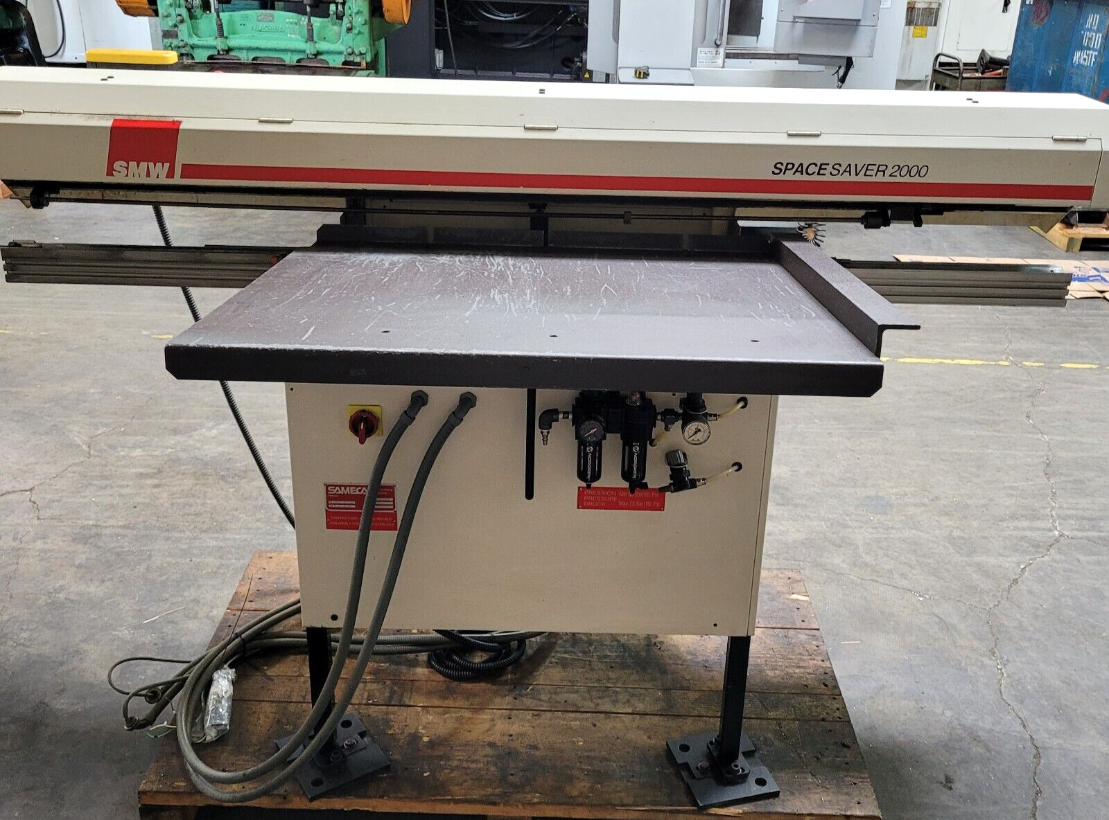 SMW SPACESAVER 2000 BARFEED, SAMECA TYPE SPAC.2000