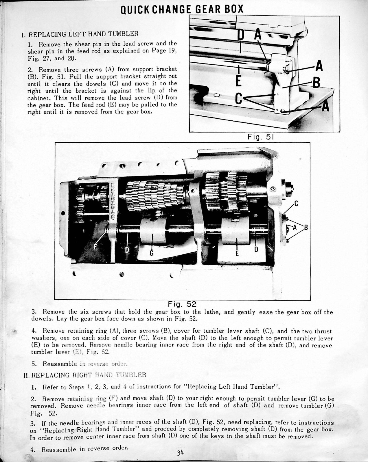 14in Metal Cutting Lathe Operator Maint Manual Fits Rockwell 25-49X PM-414