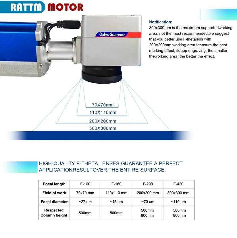 Raycus/JPT M7 MOPA 20W 30W 50W 60W Fiber Laser Marking Machine Engraving Metal