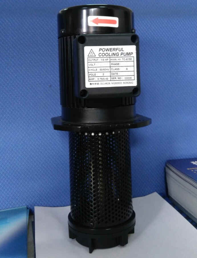 1/6 HP Machine Coolant Pump shaft 150mm 6″, 110/120/220/240/440/480V, Lathe Saw