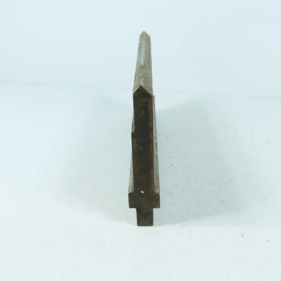 10″ Long 90° V-Forming Press Brake Die Punch 3-5/8″ H 1/2″ Thick 1/2″ Tang