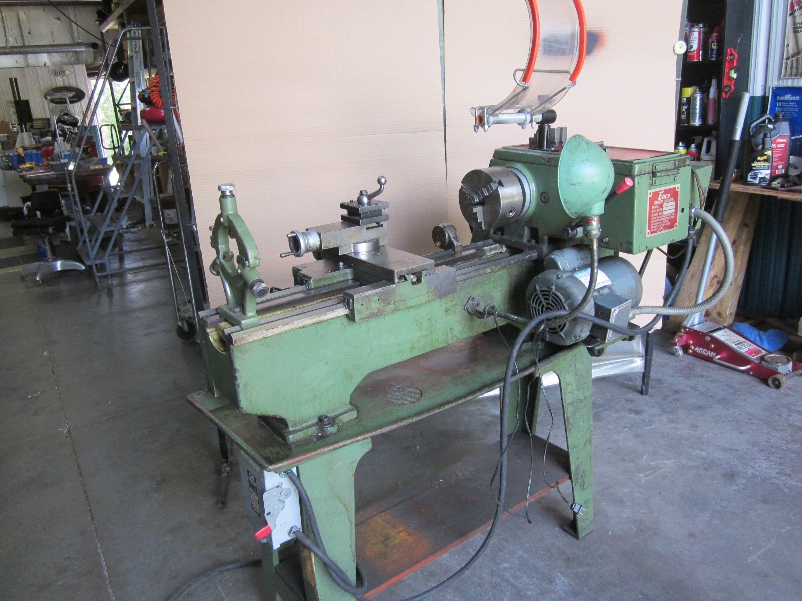 ENCO Toolroom Lathe 12″ X 24″ with powerfeed and threading options