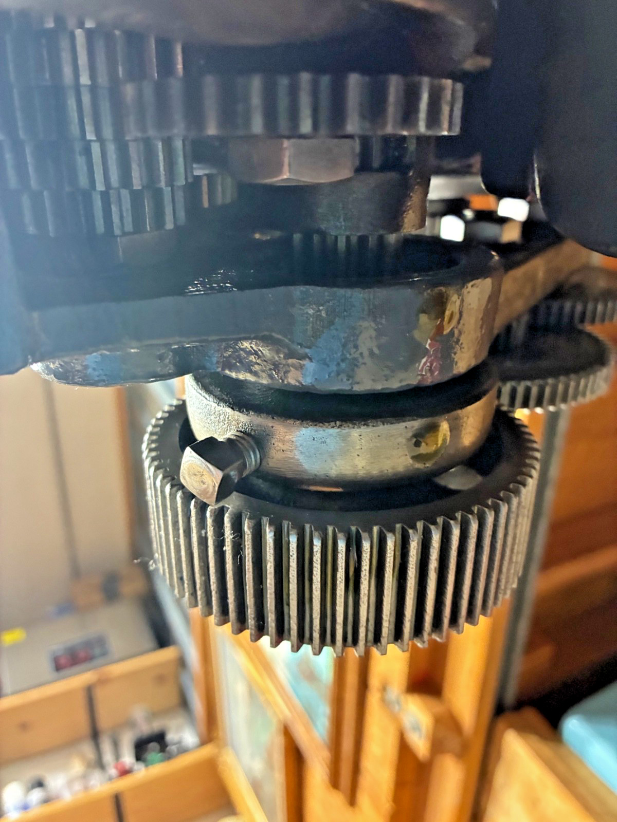 South Bend Lathe 10″ 10L Single Tumbler Quick Change Gearbox W/ Lead Screw Gear