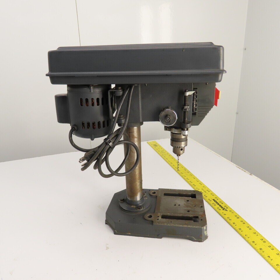 Sears Craftsman 3-Speed 8″ 1/3HP Drill Press 115V Single Phase 620-1300-3100RPM