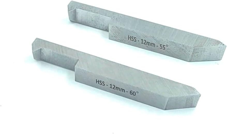 Set Of 2 High Speed Steel Double End Threading Tool
