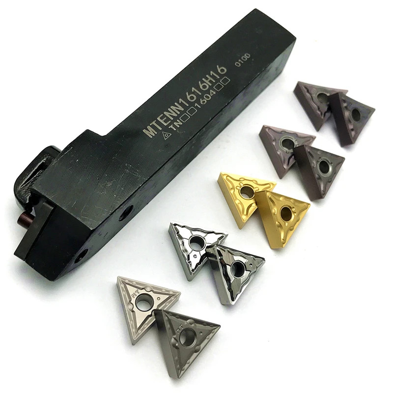 External Turning Tool Holder MTENN1616H16 2020K16 2525M16 CNC Lathe TNMG Inserts
