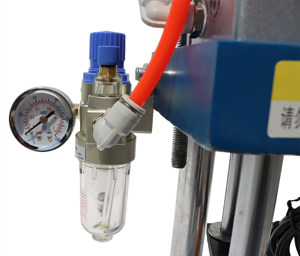 TECHTONGDA 110V 440Lb/200kg Pneumatic Punch Machine with Display Controller