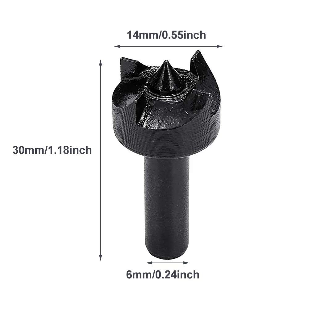 iayokocc Wood Lathe Turning Spur Cup Center, Thimble Drill Bit Live Center,…