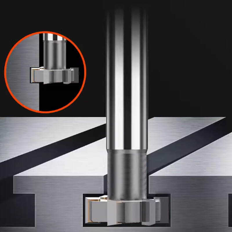 T-slot Milling Cutter Carbide Metalworking Cutter Tool End Mill Ø16mm – 60mm