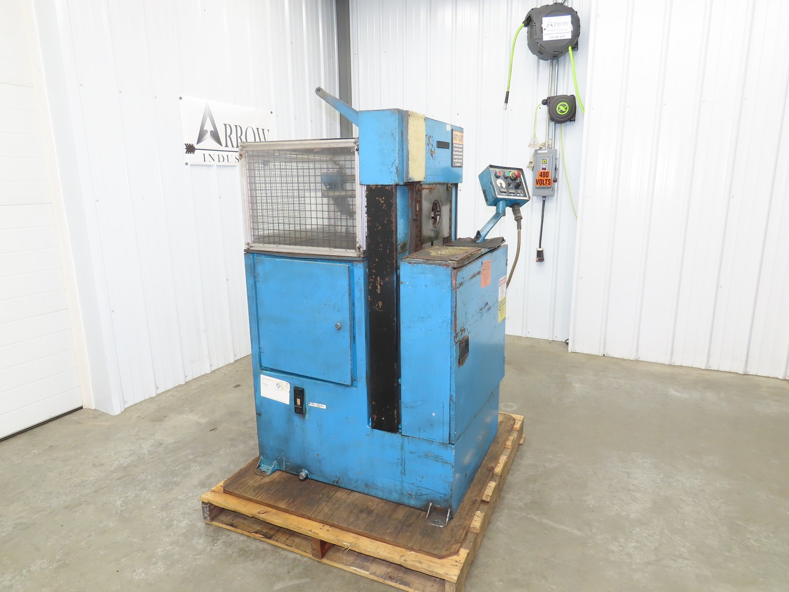 Lillbacka FP110 Finn Power Hydraulic Hose Crimping Machine 5.5kw 230V 3Ph