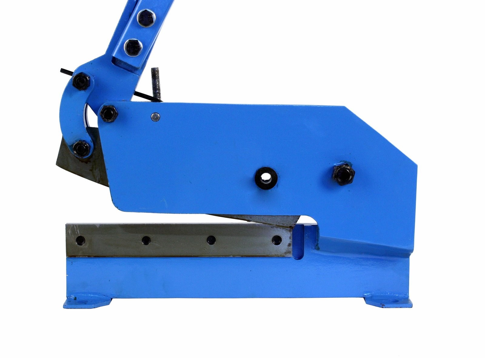 Erie Tools 12″ Benchtop Manual Plate Shear Slices Sheet Metal, Plate, and Rebar