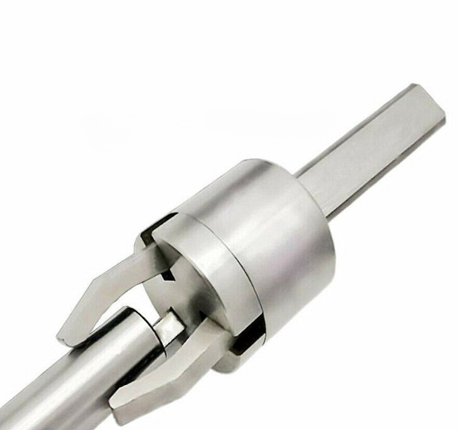 CNC Lathe Bar Puller Automatic Lathe Feeder Claw Square Crank Handle 25*25 Clamp