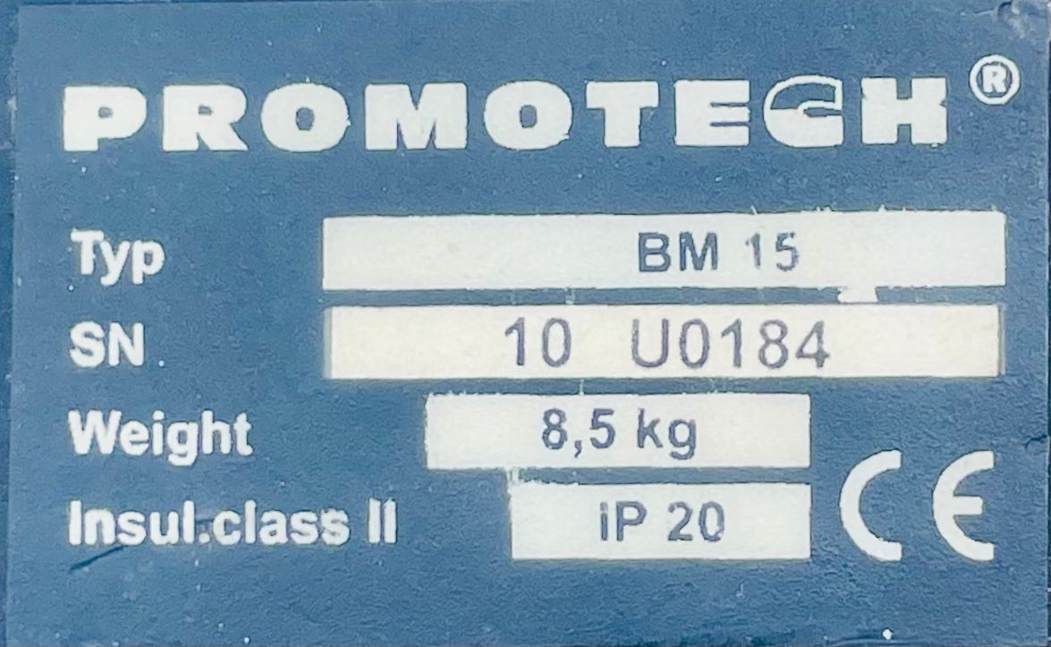 Promotech BM-15 Portable Plate Beveling Machine 230V #Missing Milling Head