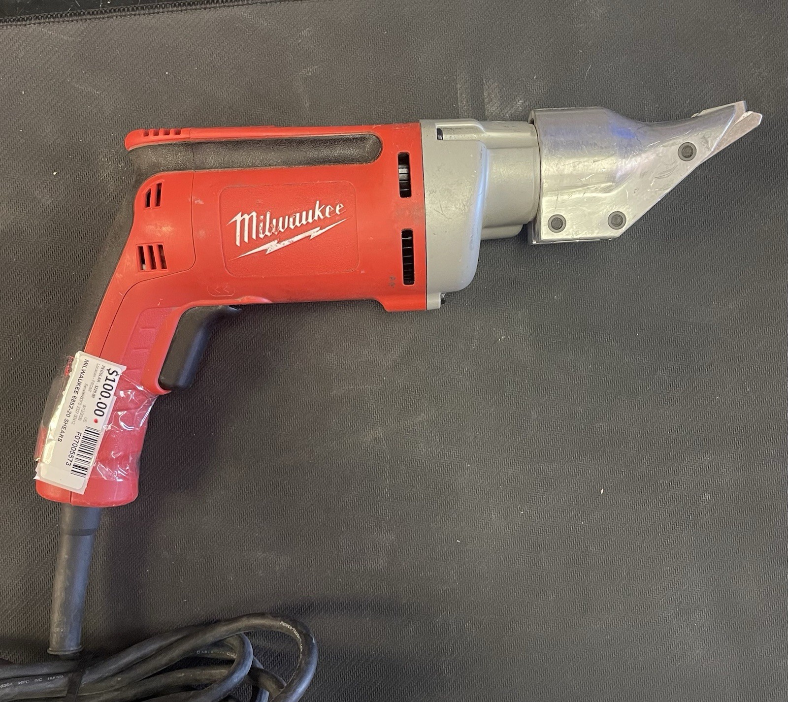 Milwaukee 6852-20 18-Gauge Shear – Red