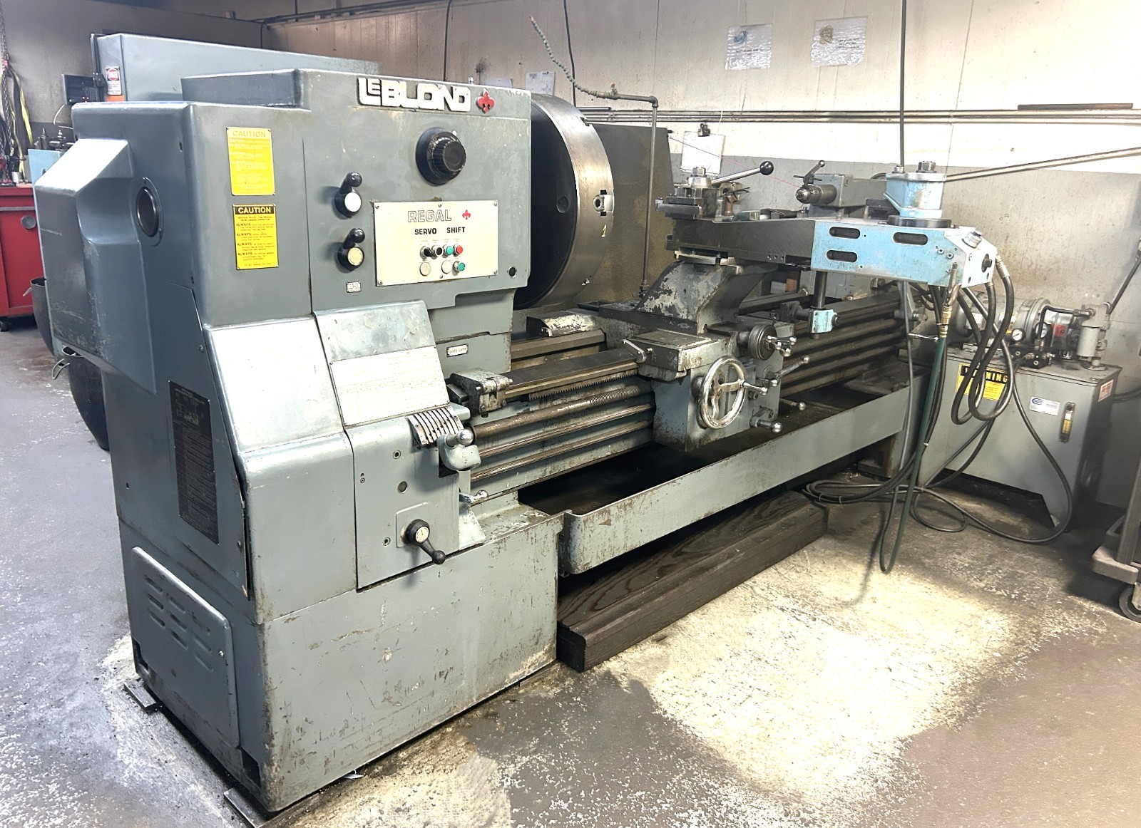 LeBlond Regal Servo Shift 36″ x 72″ Geared Head Hydraulic Tracing Lathe (1981)