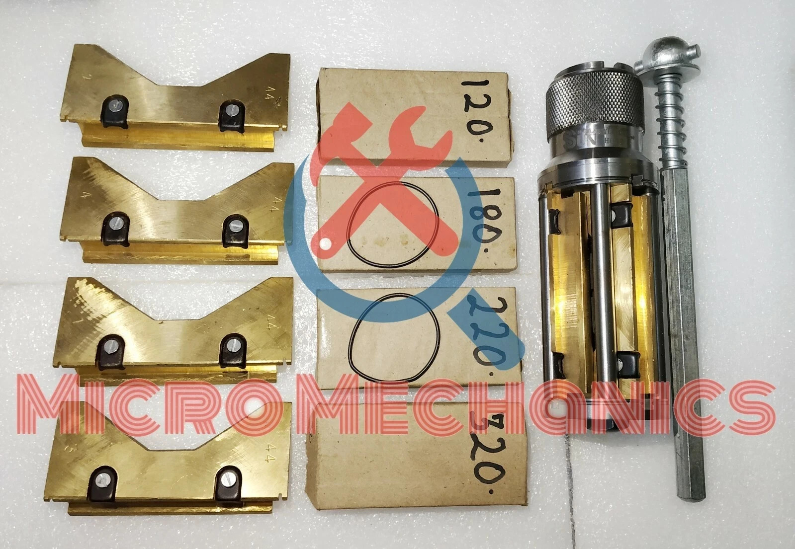 New Cylinder Engine Hone Kit 2-1/2″ To 5-1/2″ Honing Machine + 4 Set Of Stones