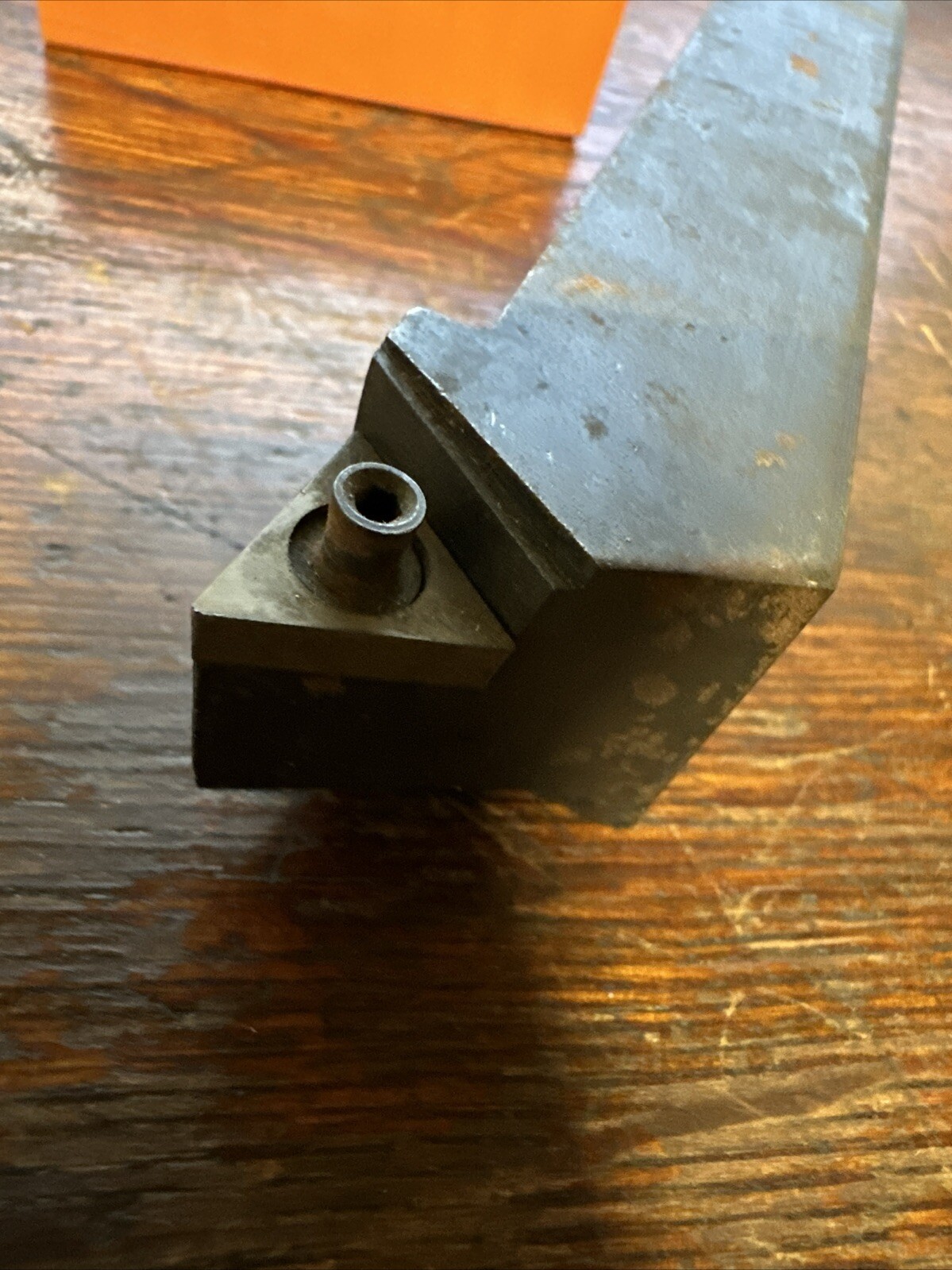 CARBOLOY CARB-O-LOCK PTJPLS 85-4 TOOL HOLDER WITH CARBIDE INSERT, TURNING, LATHE